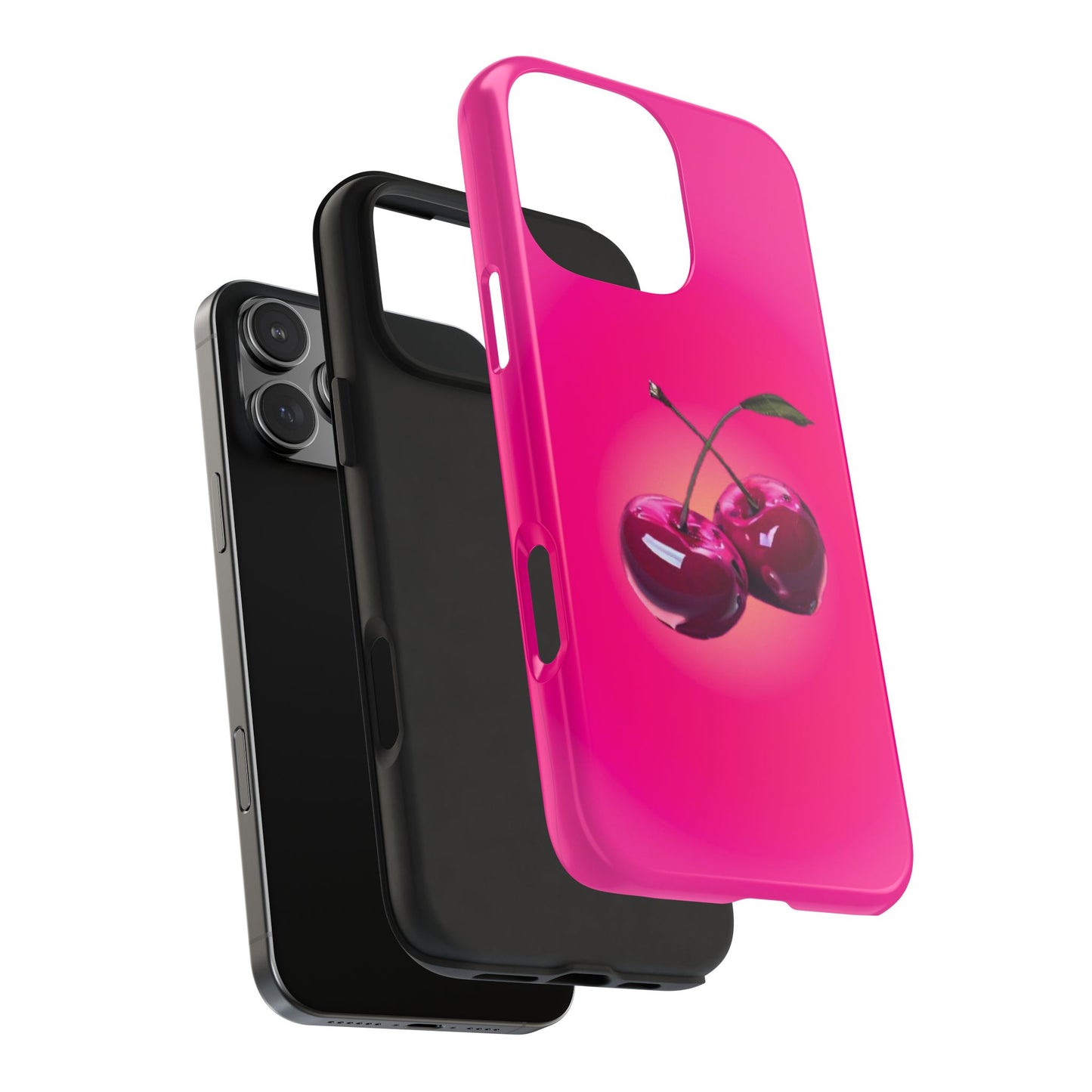 Phone Case - Pink Cherry iPhone Cases