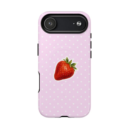 Strawberry Milk MagSafe Phone Case