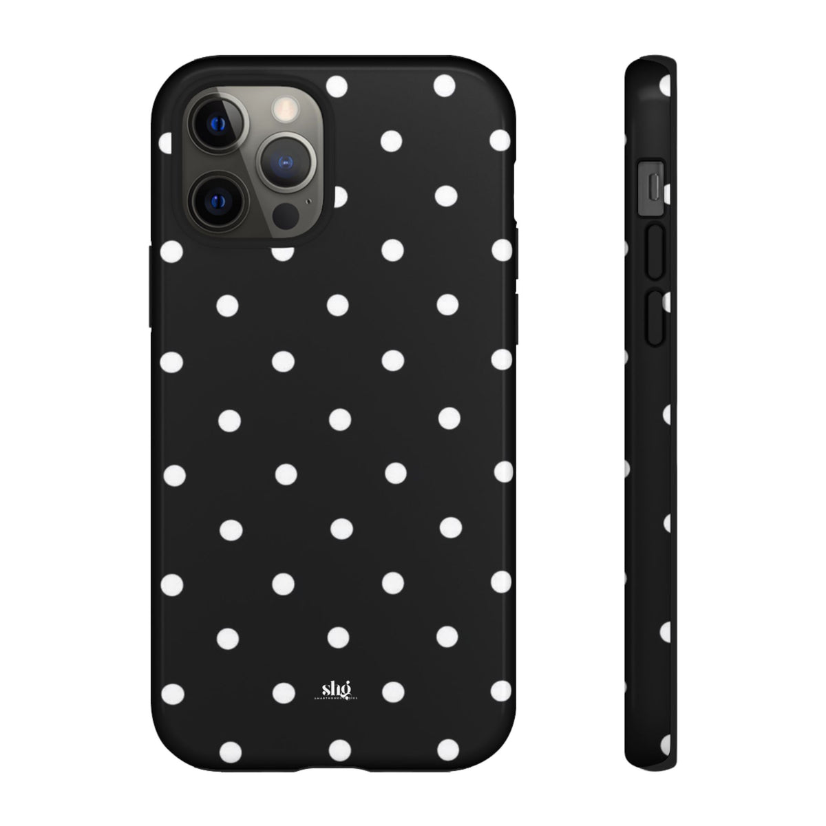 Classic Black Polka Dot Phone Case