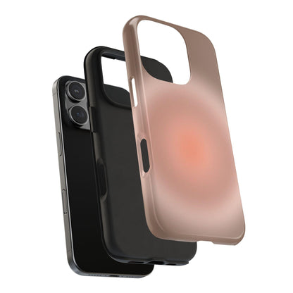 Taupe Aura Tough iPhone Cases