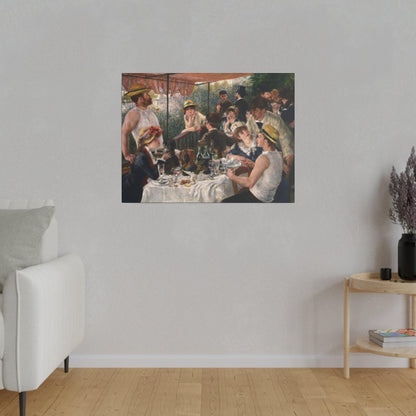 Pierre-Auguste Renoir's Luncheon of the Boating Party (1880-1881) - Matte Canvas, Stretched, 0.75"