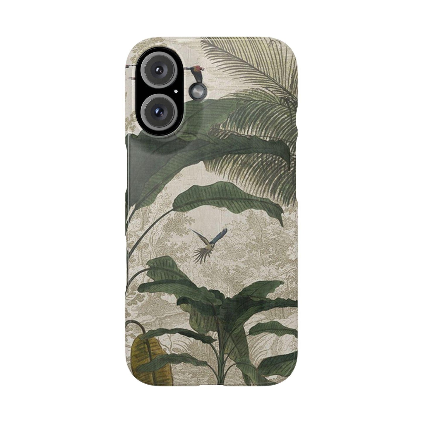 Tropical Paradise Vintage Charm iPhone Cases