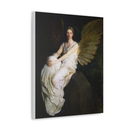 Stevenson Memorial (1903) painting by Abbott Handerson Thayer - Canvas Gallery Wraps