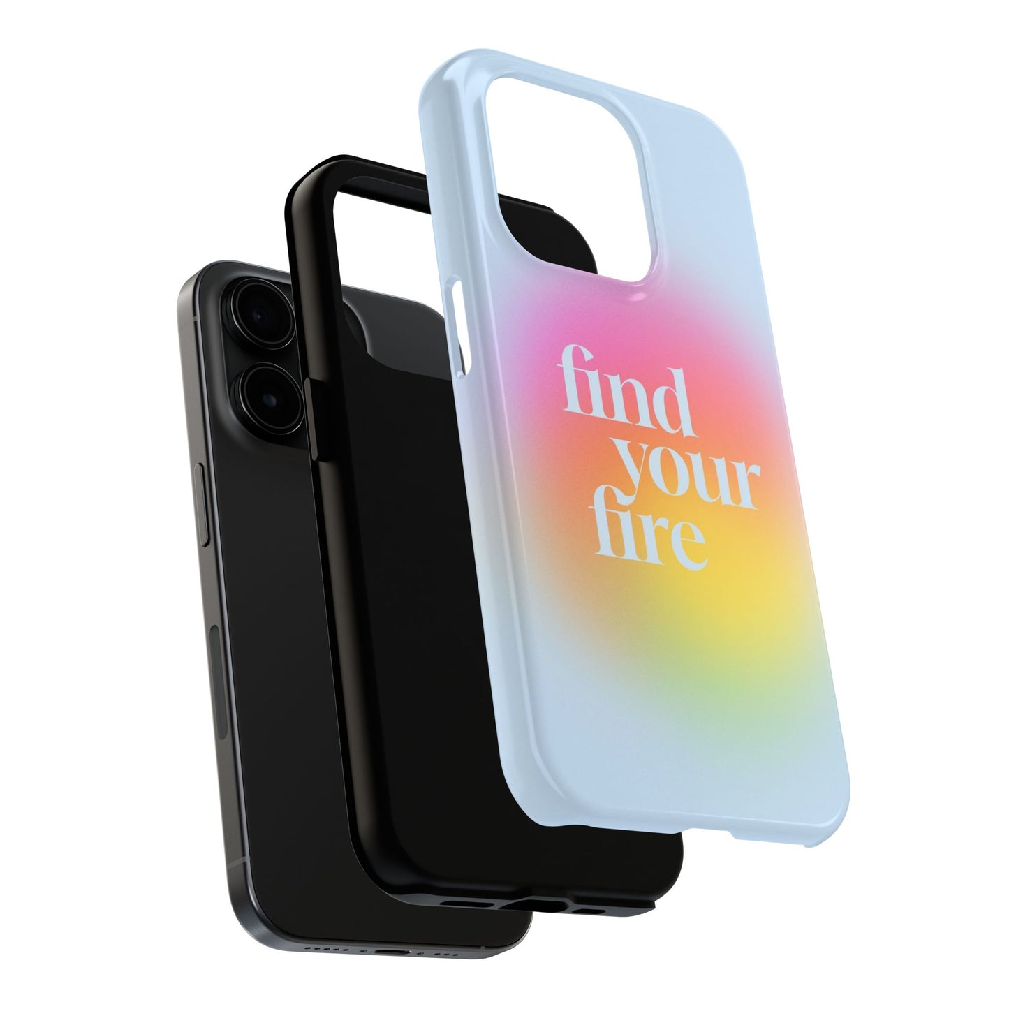 Fine Your Fire Aura iPhone Cases