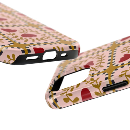 Floral Quirkiness Designer Tough iPhone Cases