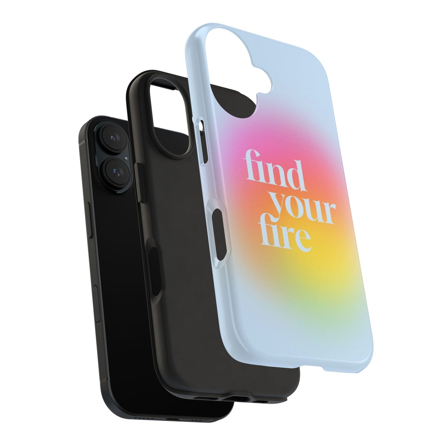 Fine Your Fire Aura iPhone Cases