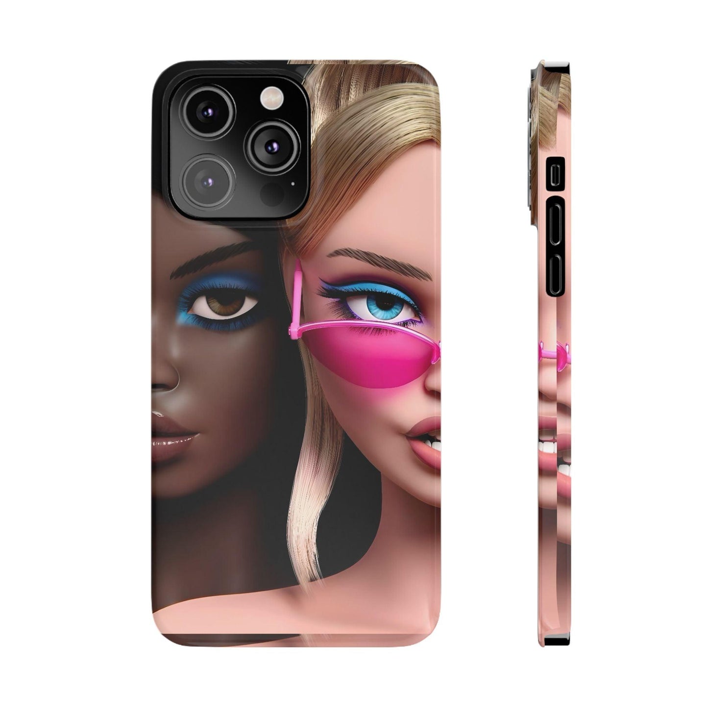 Divas Besties Duo Slim Phone Cases