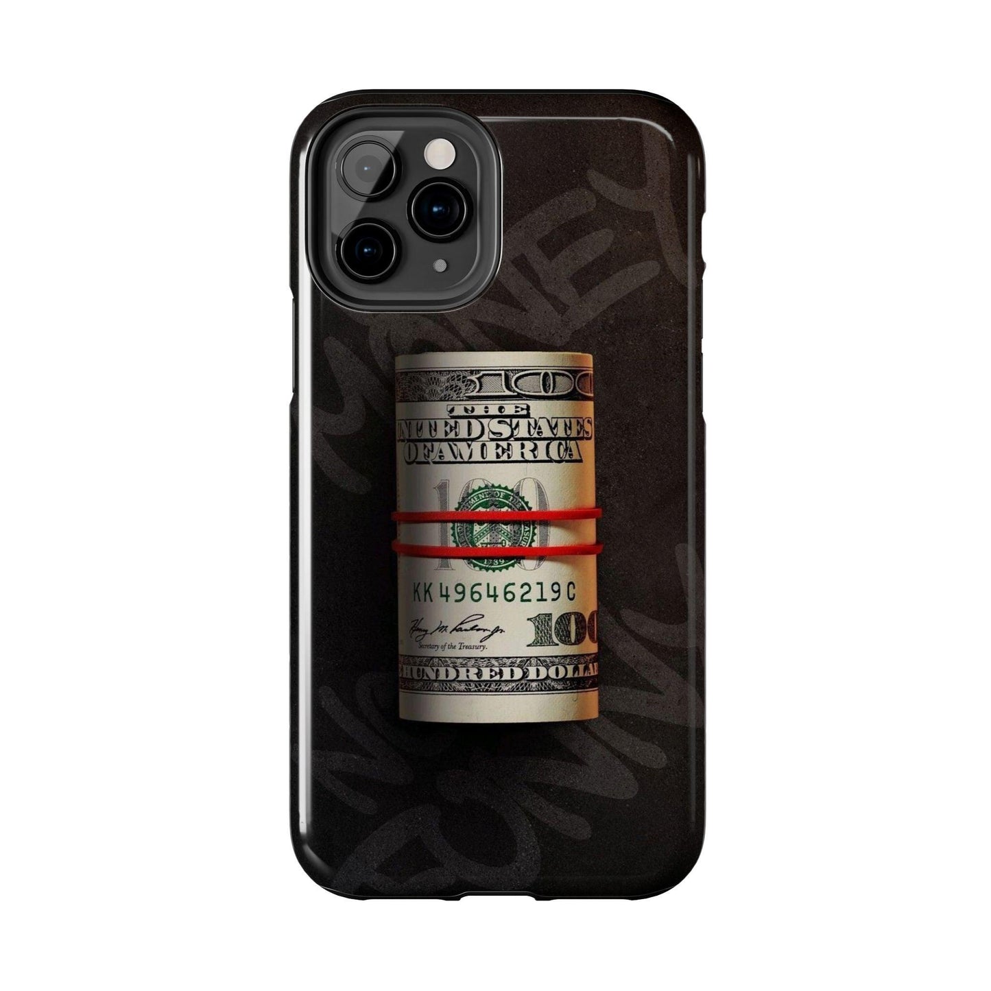 No Money No Funny Tough iPhone Cases