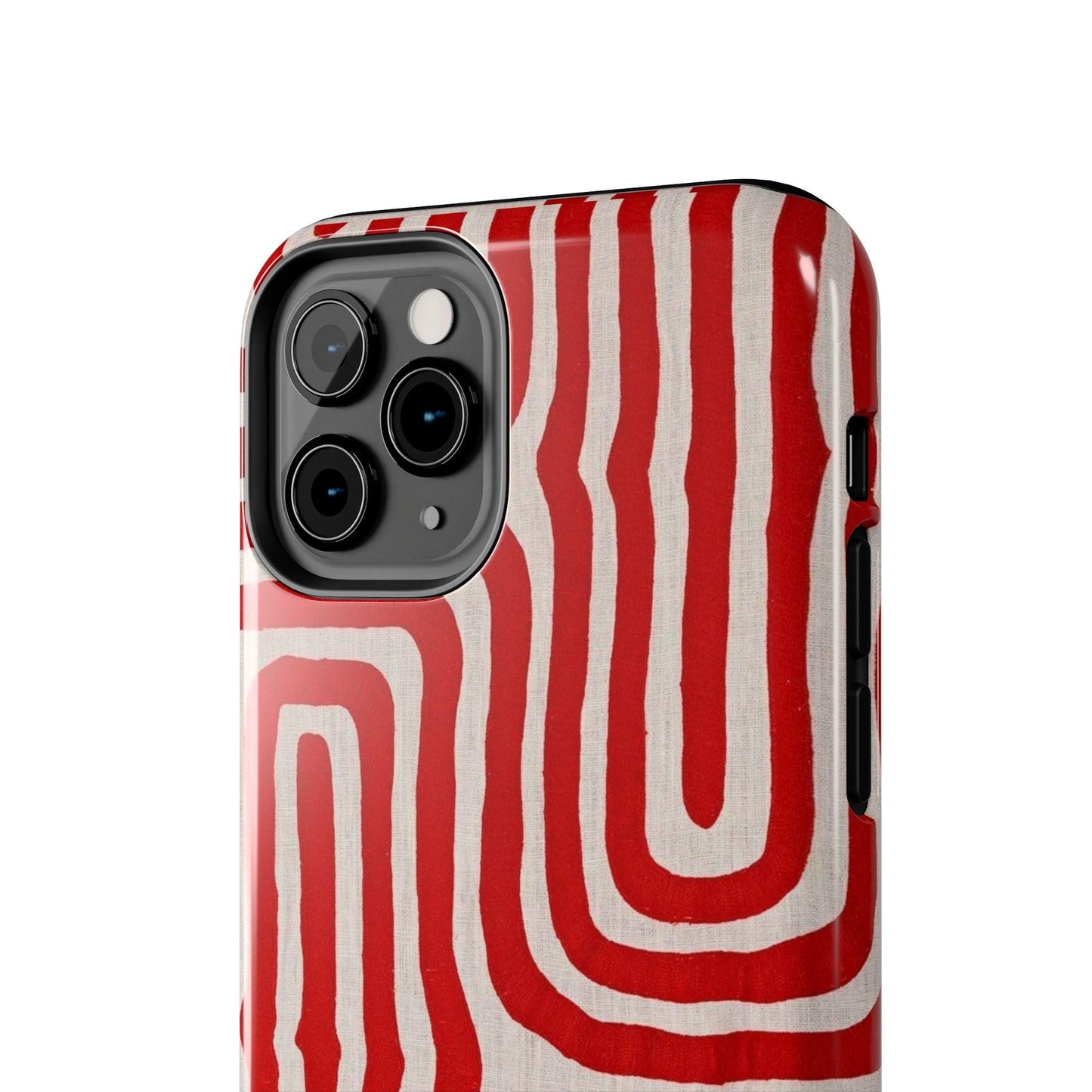 Scarlet Labyrinth Tough iPhone Cases