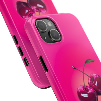 Phone Case - Pink Cherry iPhone Cases