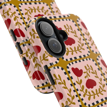 Floral Quirkiness Designer Tough iPhone Cases