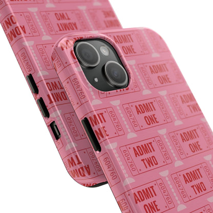 Admit One Phone Case - Fun & Stylish Tough Cover for Event Lovers