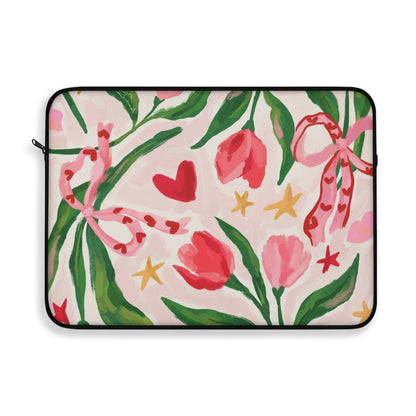Tulip Love Floral Laptop Sleeve