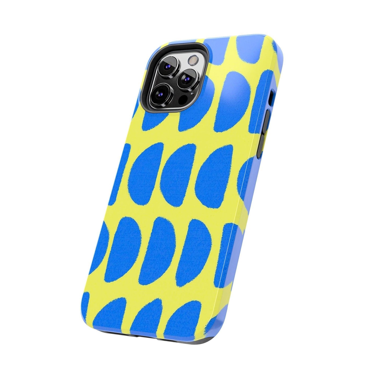 Electric Half-Moons Tough iPhone Cases