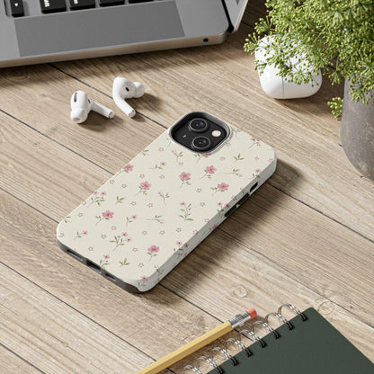 Minimalist Floral Cute iPhone Cases