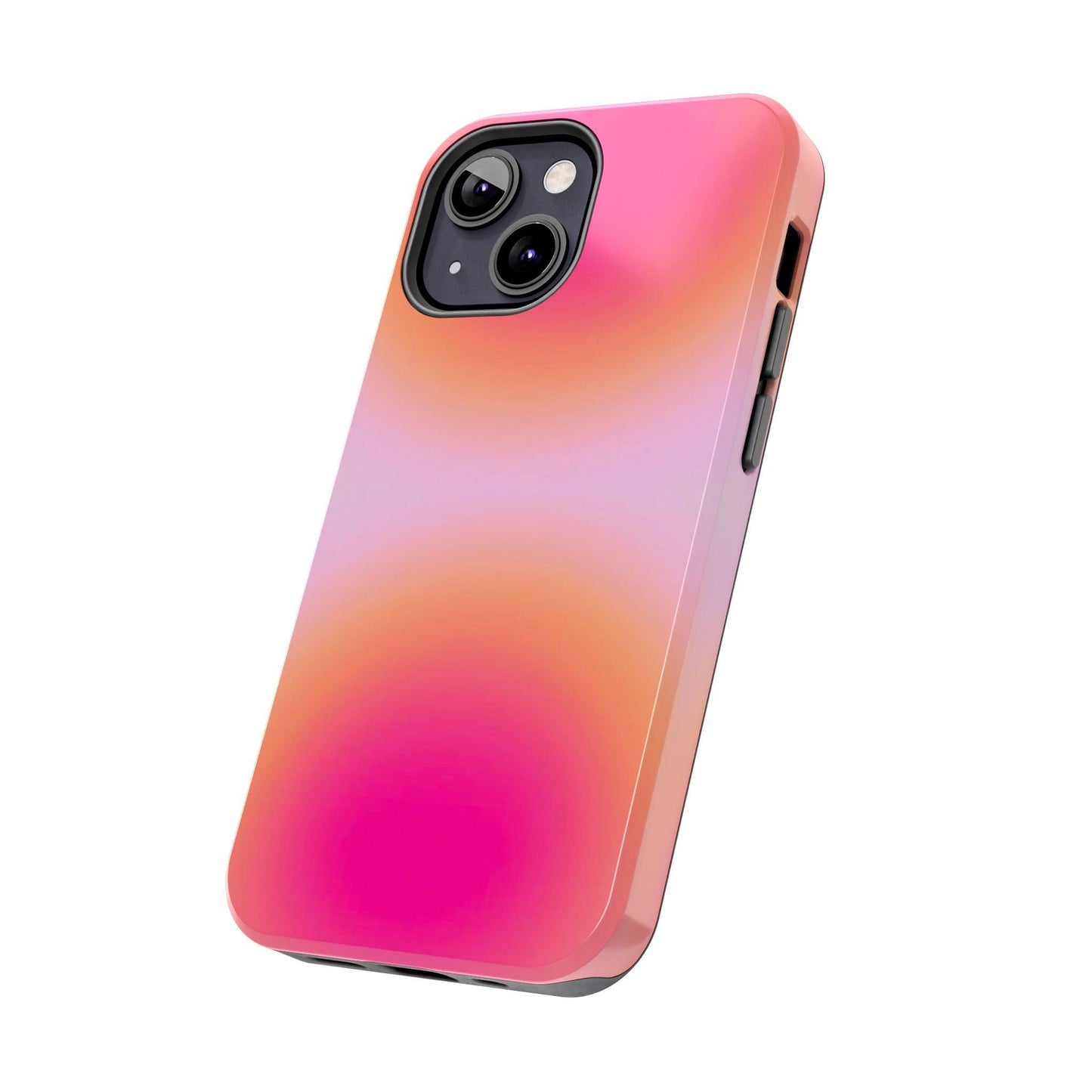 Sunset Glow Tough iPhone Cases with dual layer protection