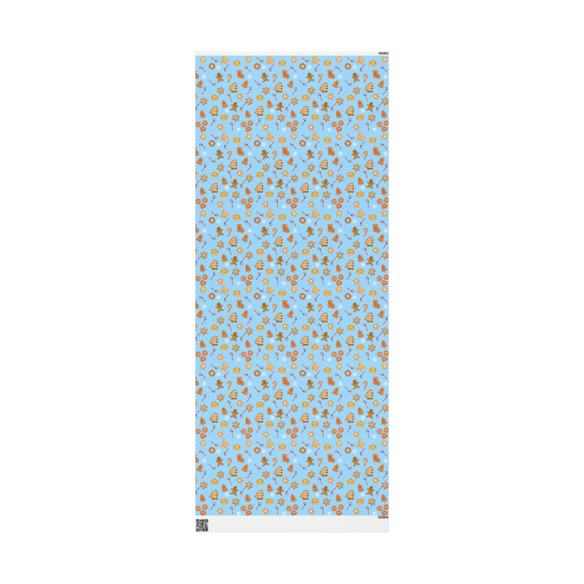 The Cookie Wonderland Blue Wrapping Paper Roll
