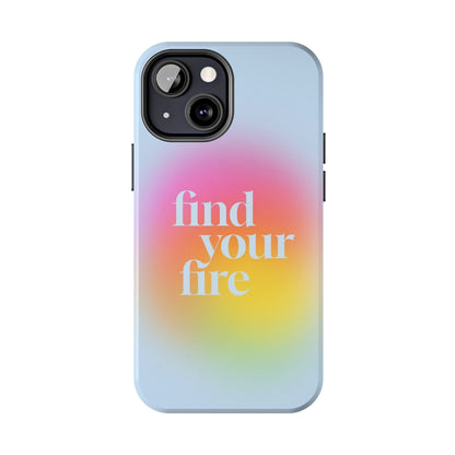 Fine Your Fire Aura iPhone Cases