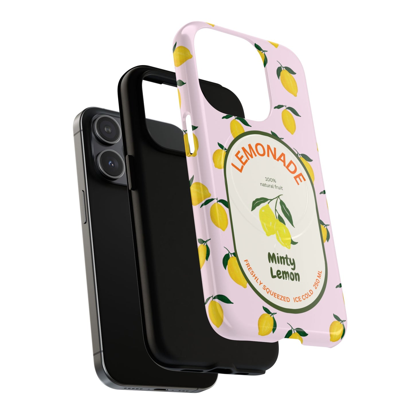 Minty Lemon MagSafe Phone Case