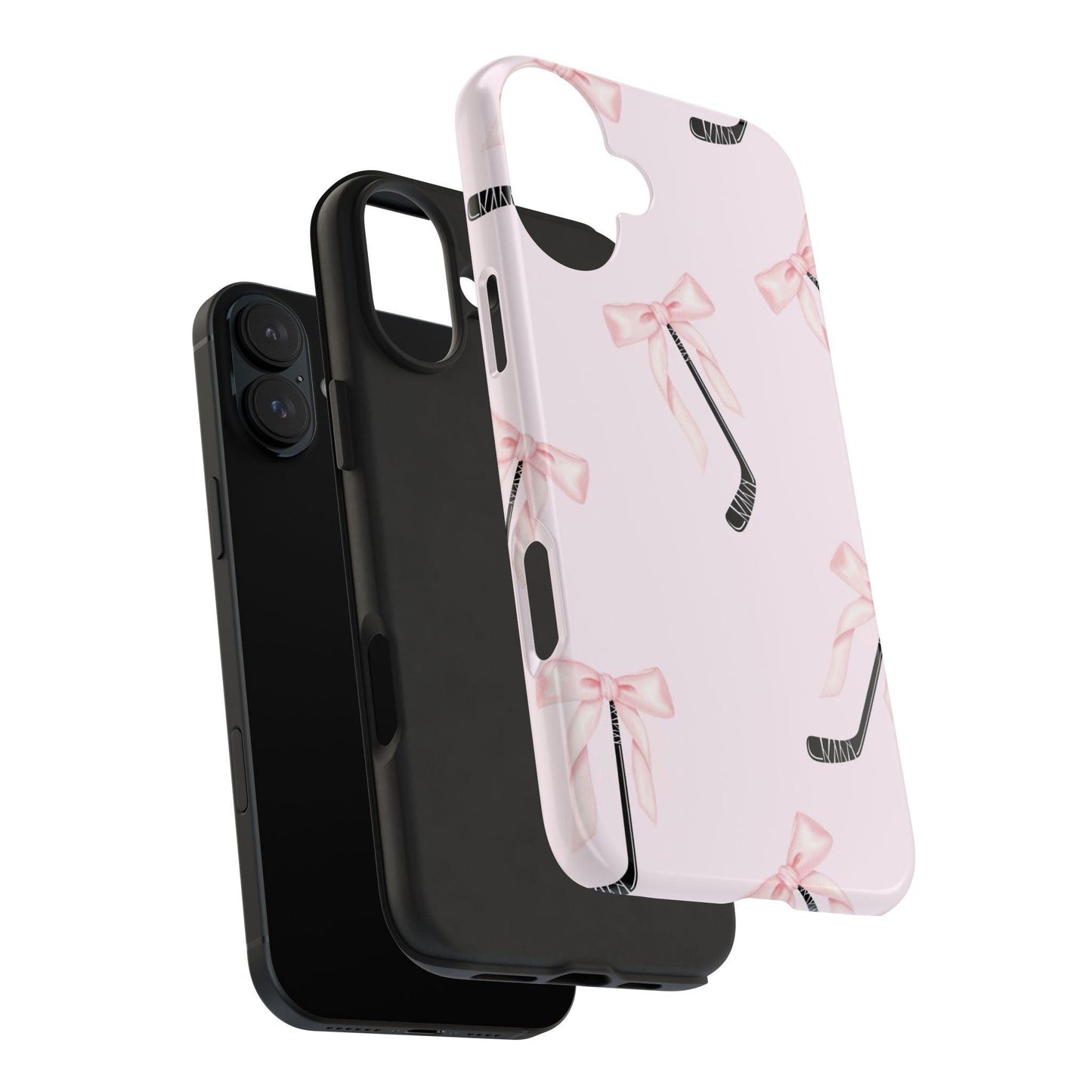 Blush & Puck Elegance Tough iPhone Cases