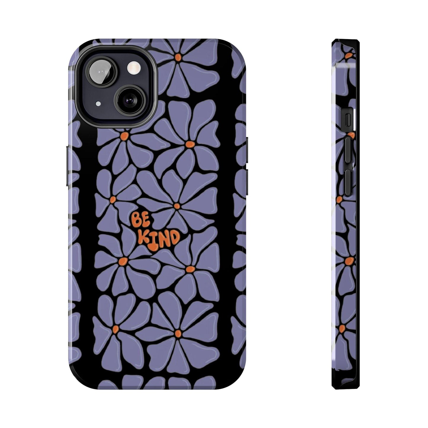 Be Kind Floral Tough iPhone Cases