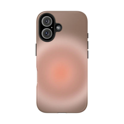 Taupe Aura Tough iPhone Cases