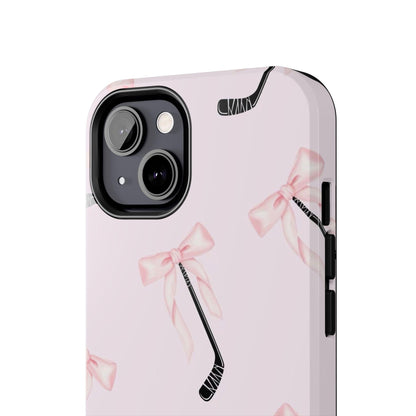 Blush & Puck Elegance Tough iPhone Cases