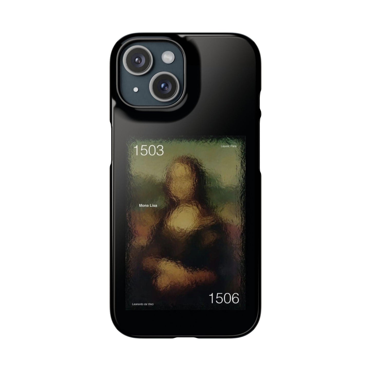 The Blurry Lisa iPhone Snap Cases