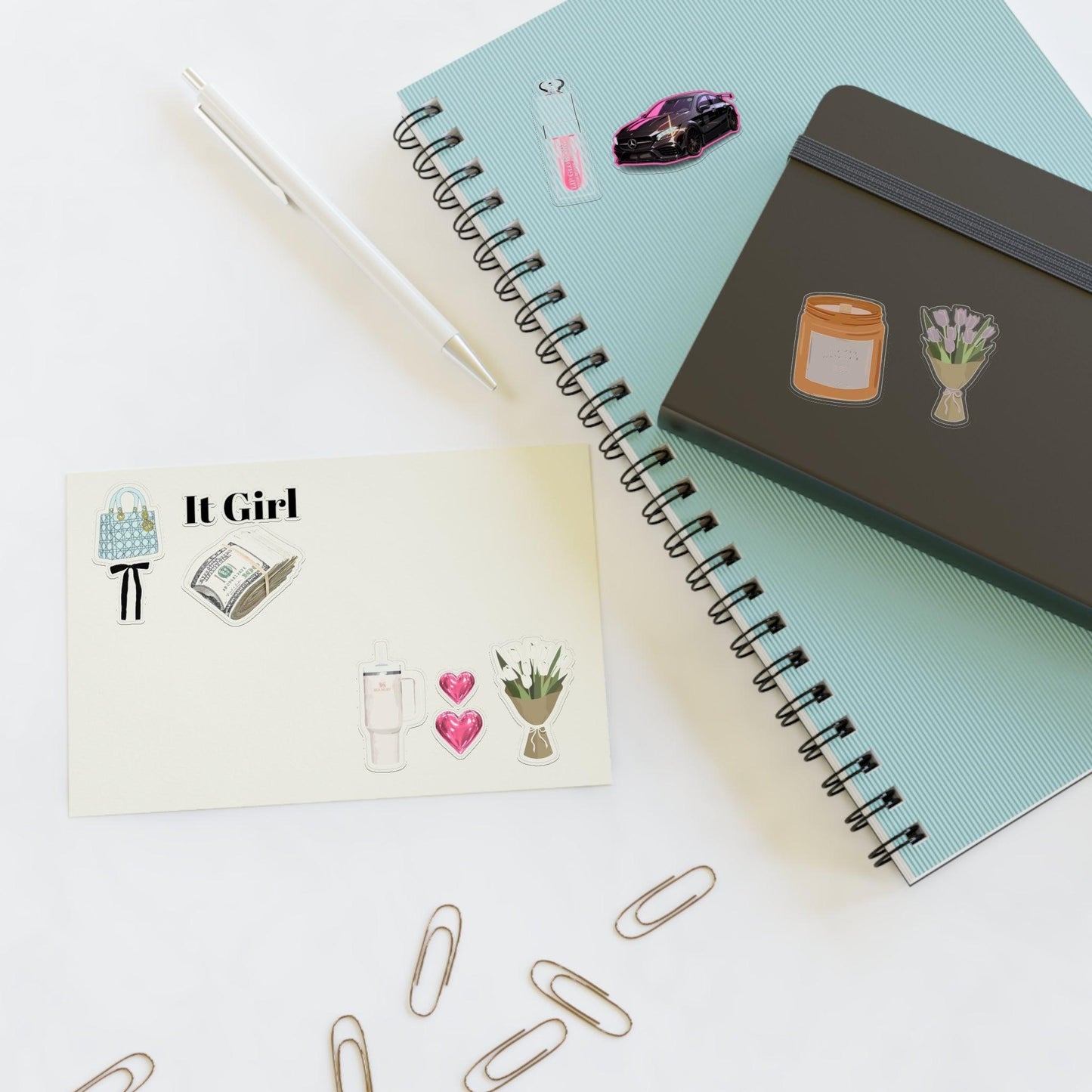 It Girl Sticker Sheets for Phone case/ Laptop/iPad and Scrapbooks/Notebooks