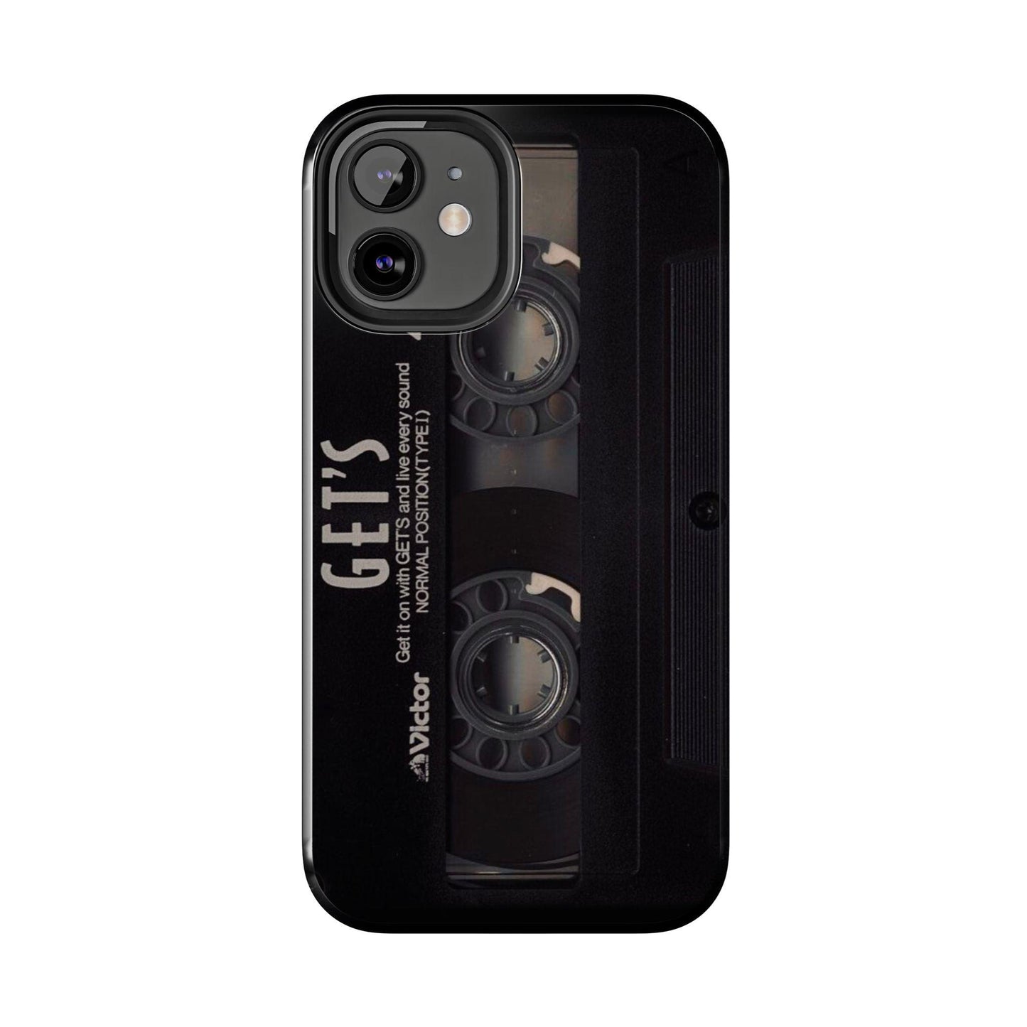 Cassette Tape Aesthetic iPhone Cases