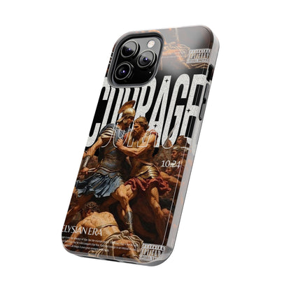 Courage Battle Scene iPhone Cases