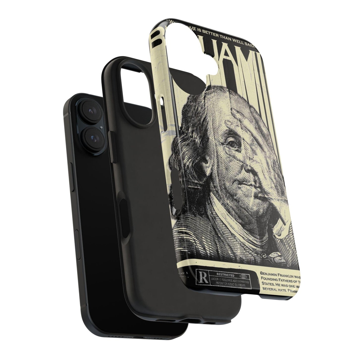 Franklin's Vision Remix Tough iPhone Cases