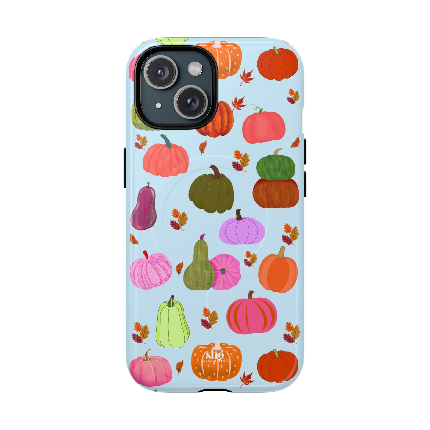Patch Please MagSafe Phone case | Autumn Pumpkins Phone Case — Cute Pastel Fall iPhone Cover