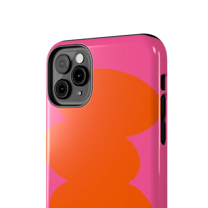 Pink Tangerine Blush Tough iPhone Cases