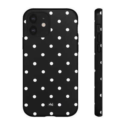 Classic Black Polka Dot Phone Case