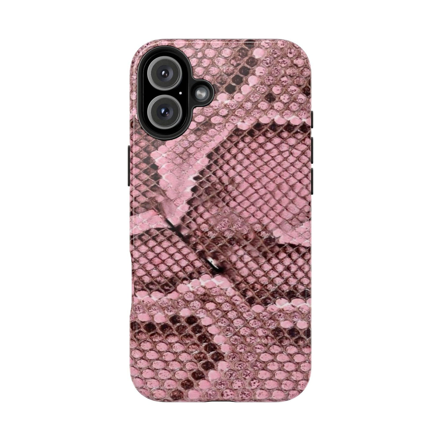 Pink Python Scales Tough iPhone Cases