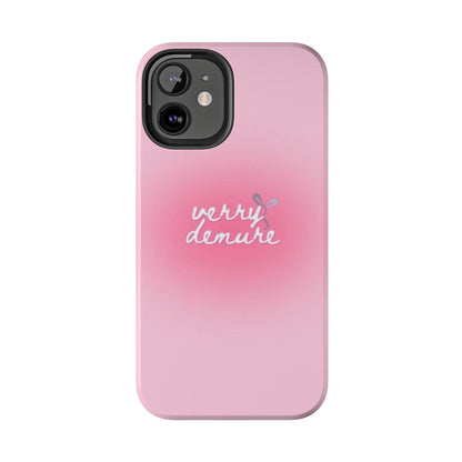 Verry Demure Aura Tough iPhone Cases