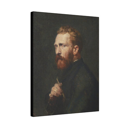 John Russell's Portrait of Vincent van Gogh (1886) - Matte Canvas, Stretched, 0.75"