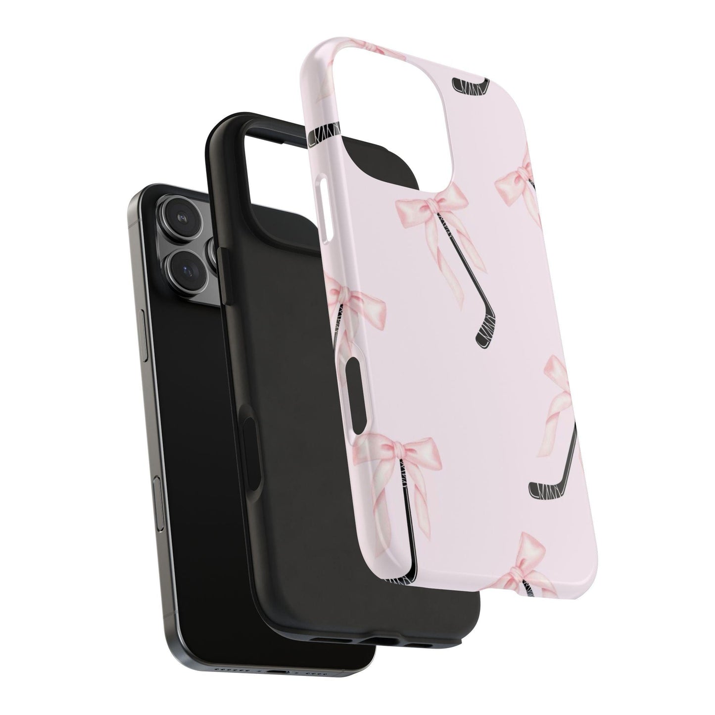 Blush & Puck Elegance Tough iPhone Cases