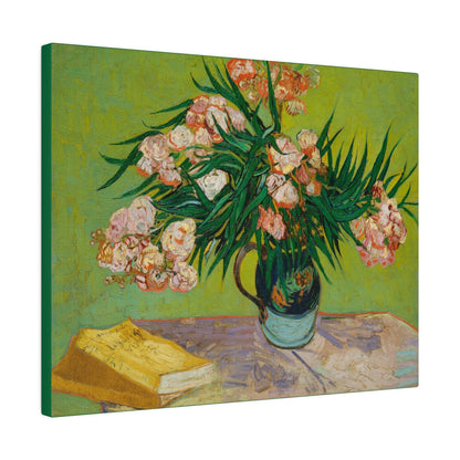 Oleanders 1888 by Vincent Van Gogh  Matte Canvas Stretched 0.75