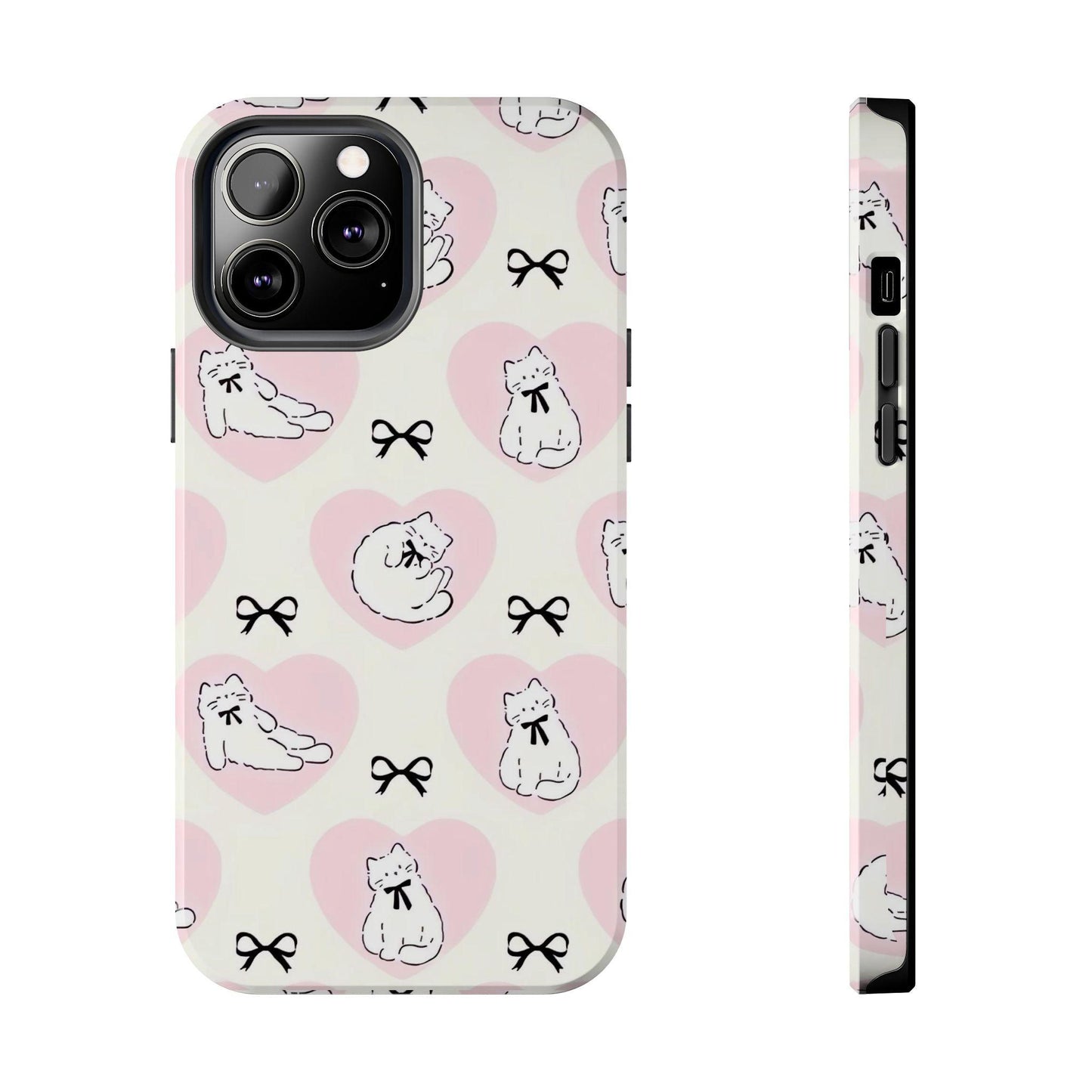 Kitty Love Affair Tough iPhone Cases