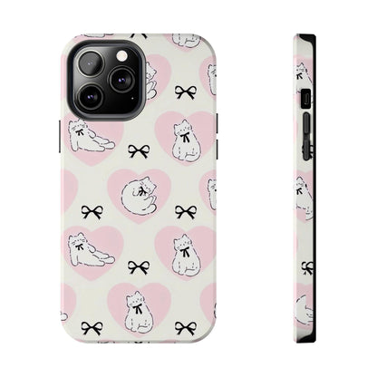 Kitty Love Affair Tough iPhone Cases