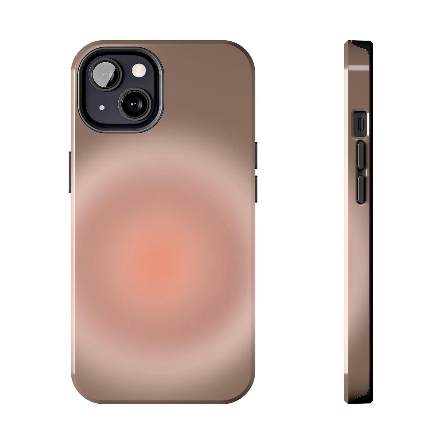 Taupe Aura Tough iPhone Cases