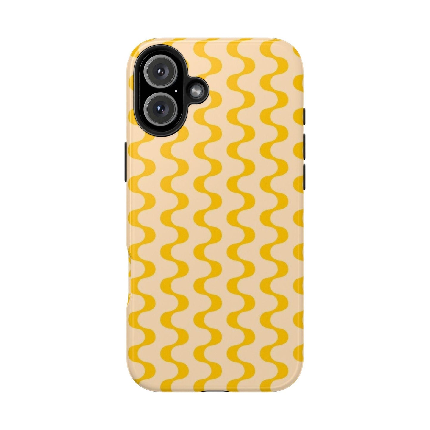 Yellow Dancing Dunes Tough iPhone Cases