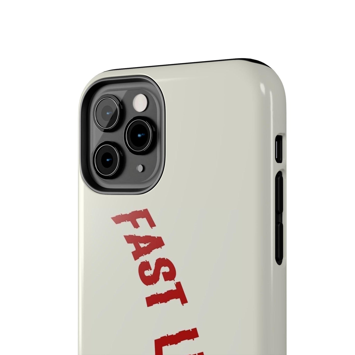 Fast Like a Race Car Tough iPhone Cases