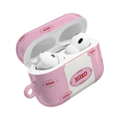 Cute Pink XOXO AirPod Case