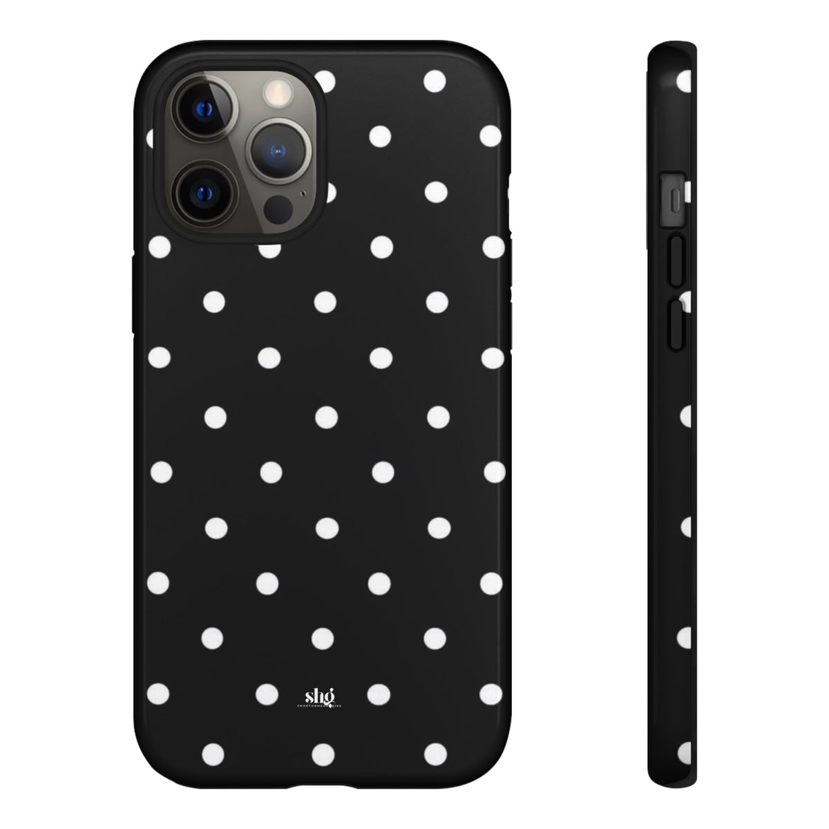 Classic Black Polka Dot Phone Case