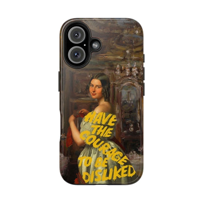 Victorian Art Twist - Have Courage - iPhone Cases