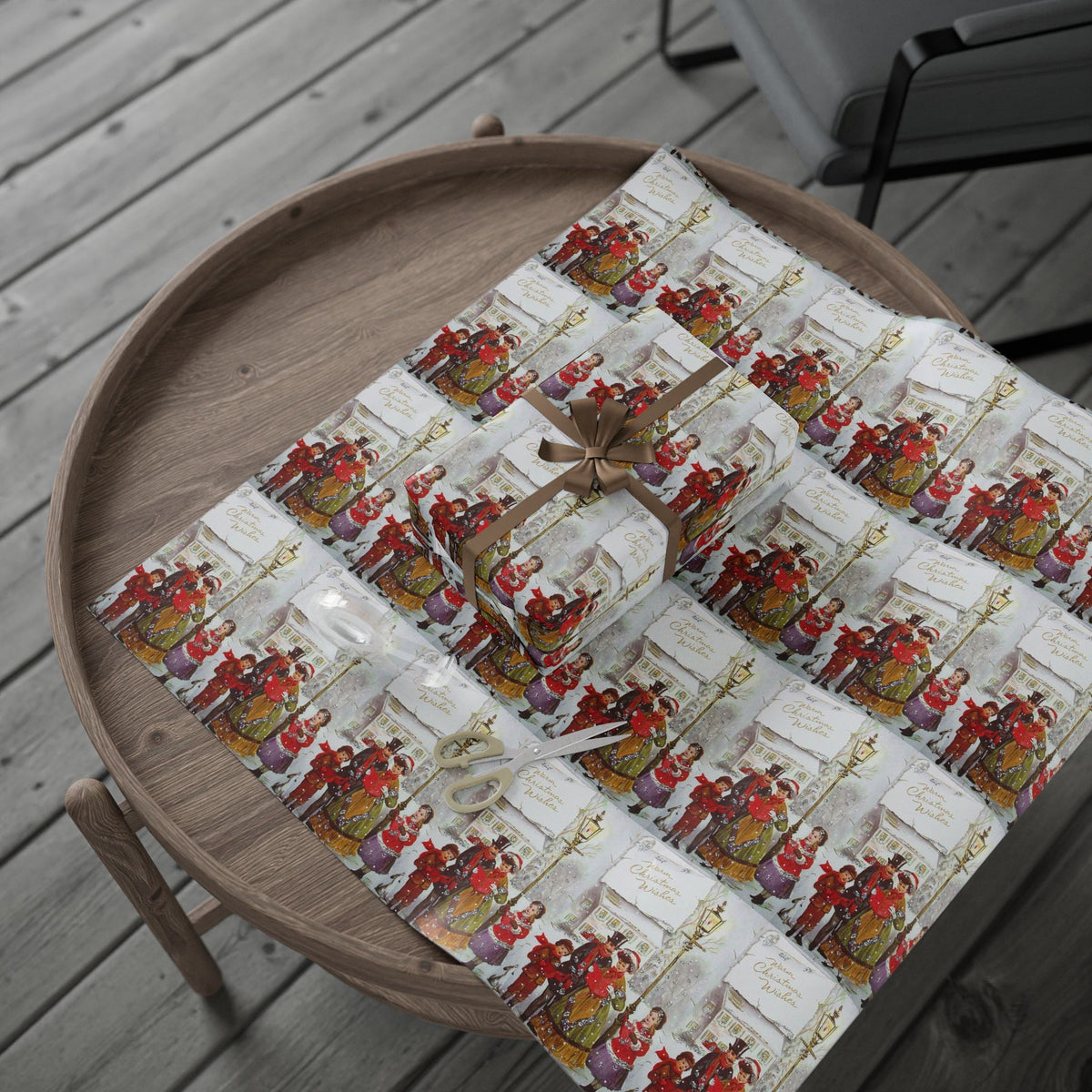 The Grand Victorian Christmas Carol Gift Wrap