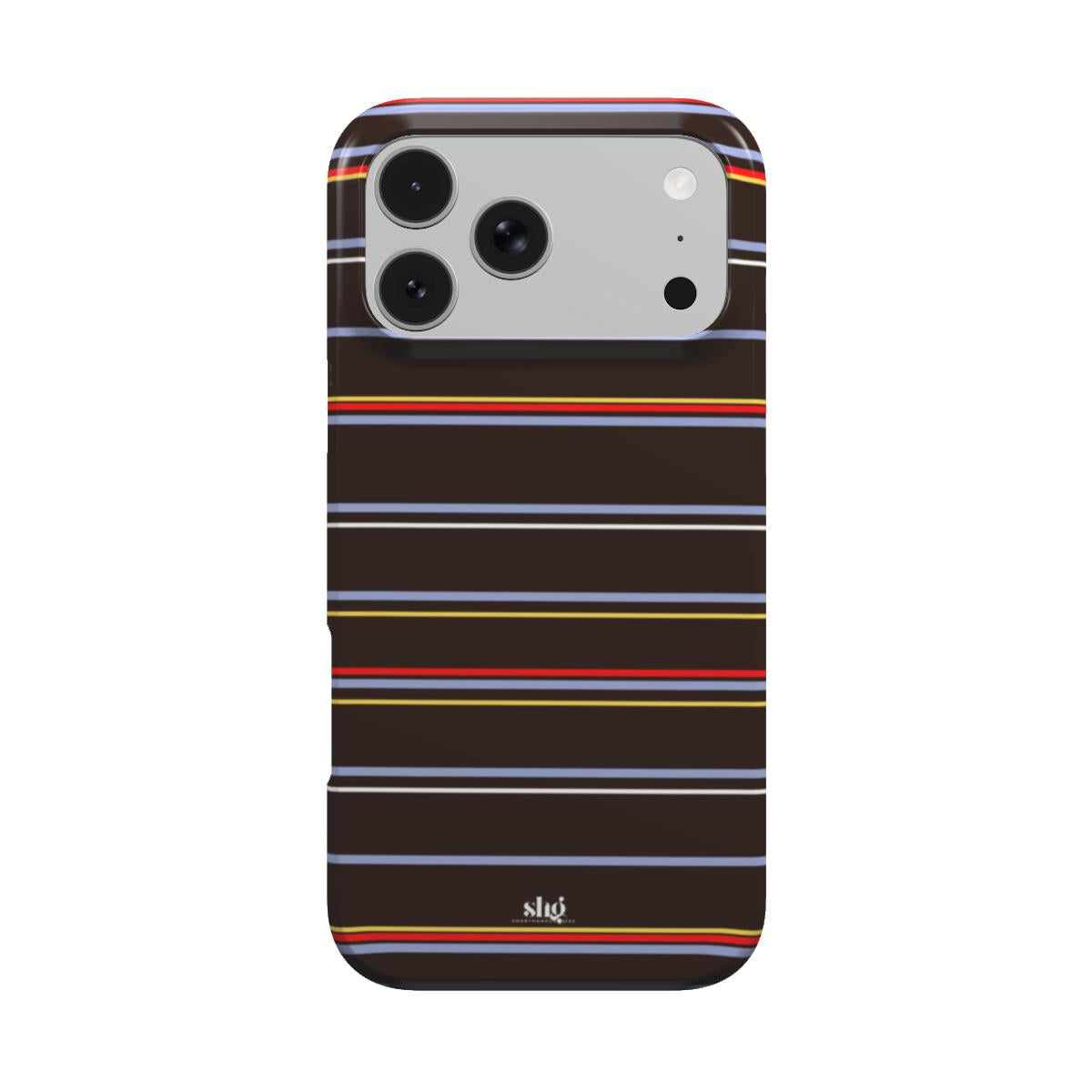 Chocolate Citylines Striped Phone Case